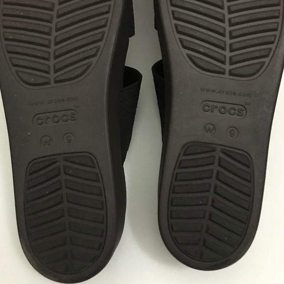 Crocs Women’s Platform Sandals Brown Color Size 9 - Picture 7 of 15